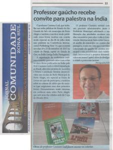 Jornal Comunidade Zona Sul agosto de 2013